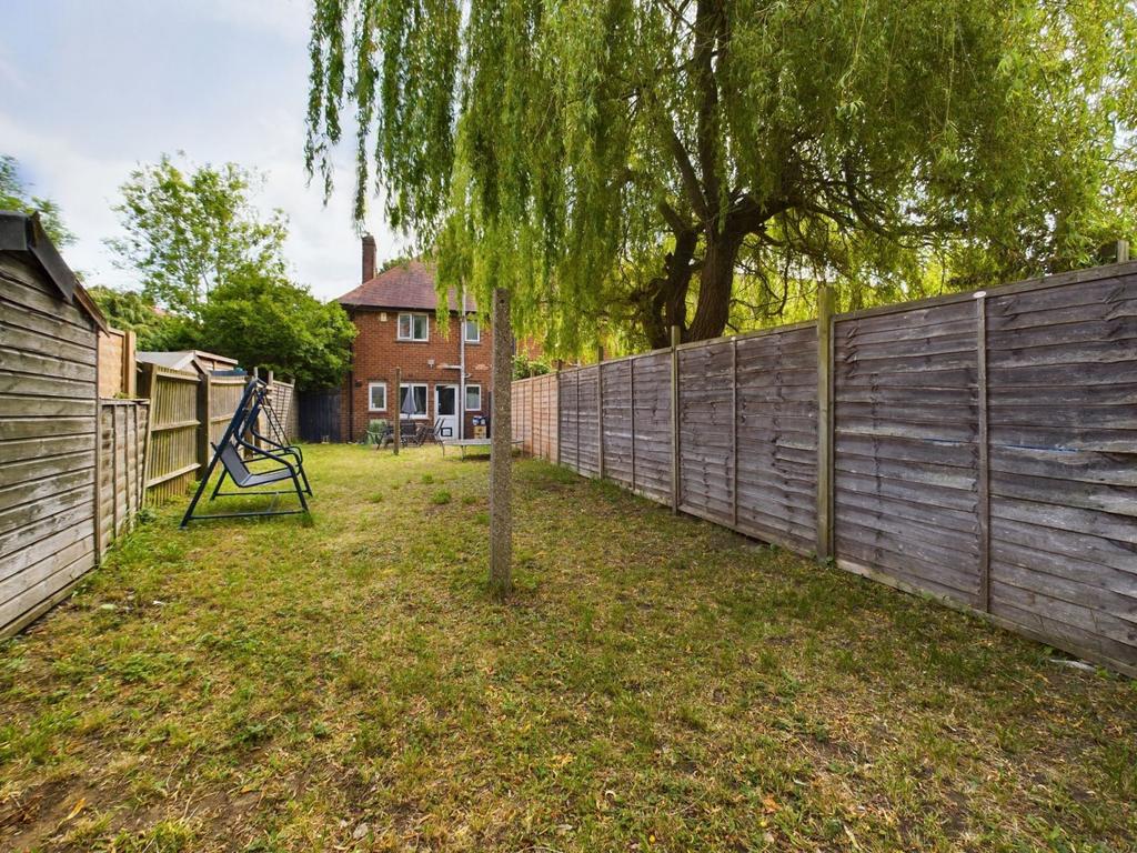 Rear garden