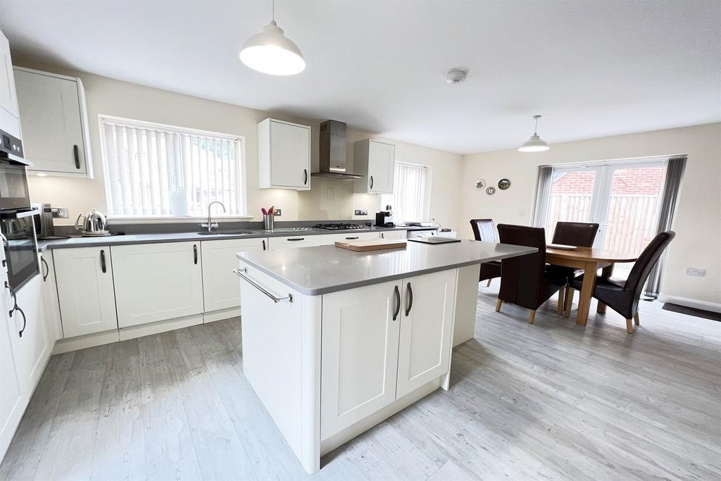 Open plan kitchen