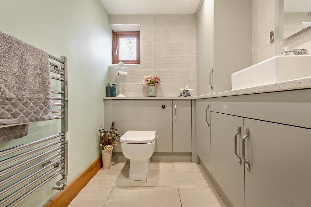 Ground floor cloakroom