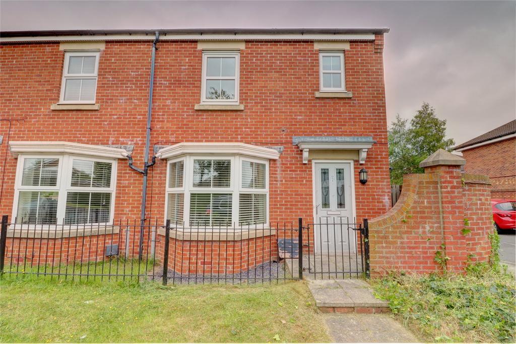 Ash Grove, Consett, County Durham, DH8 3 bed semidetached house for