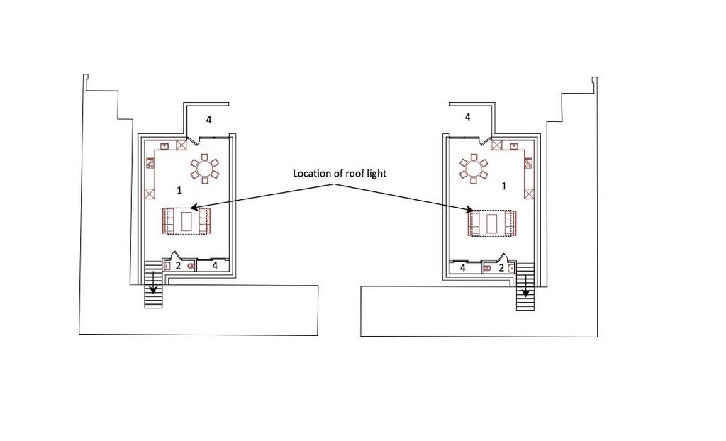 Proposed basement floor layout