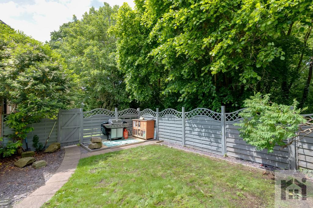Rear garden