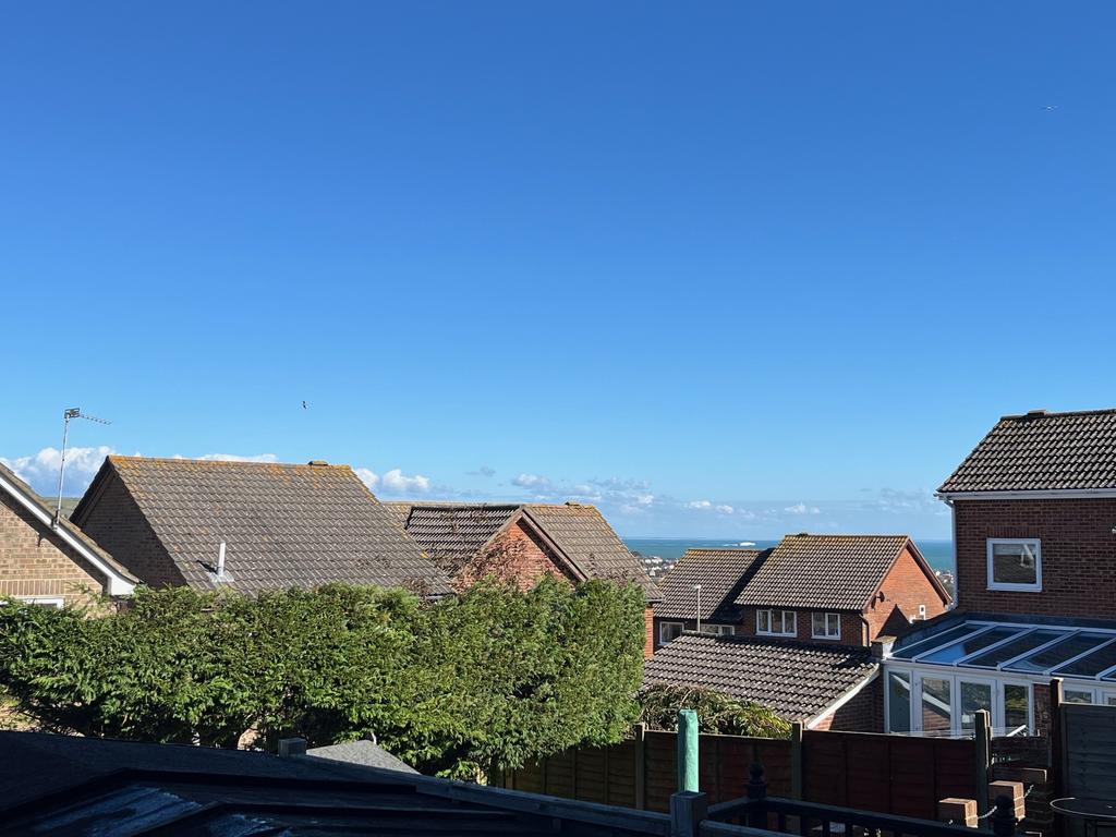Garden view of sea