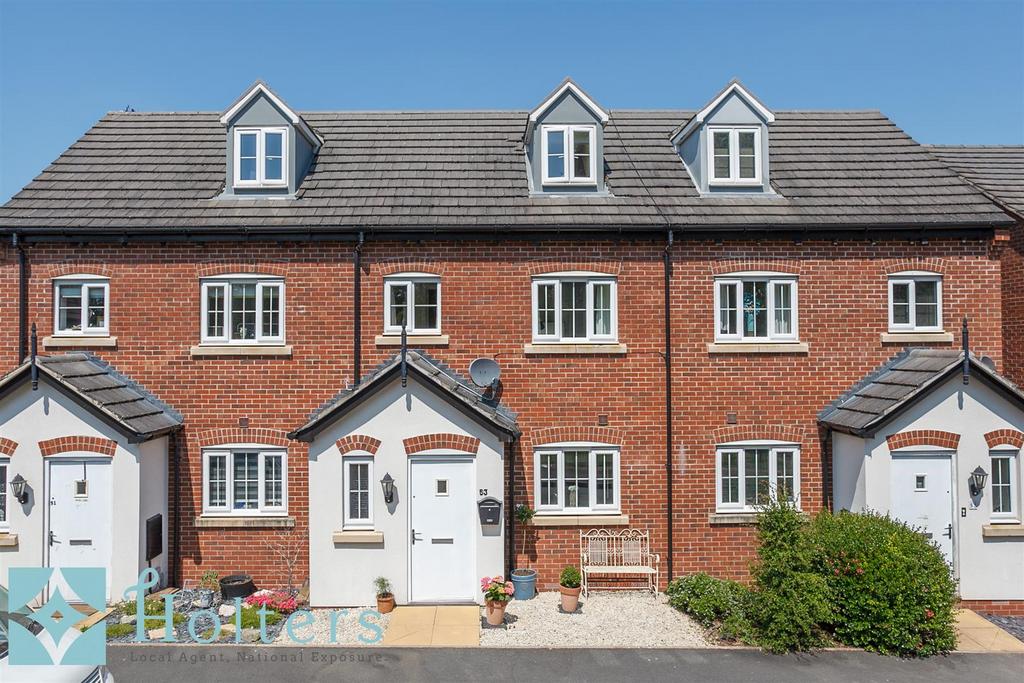 Betjeman Way, Cleobury Mortimer 3 bed terraced house for sale £210,000