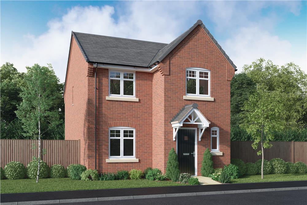 Plot 52, Blackwood at Bonington Grange, Burton Road, Gedling NG4 4 bed