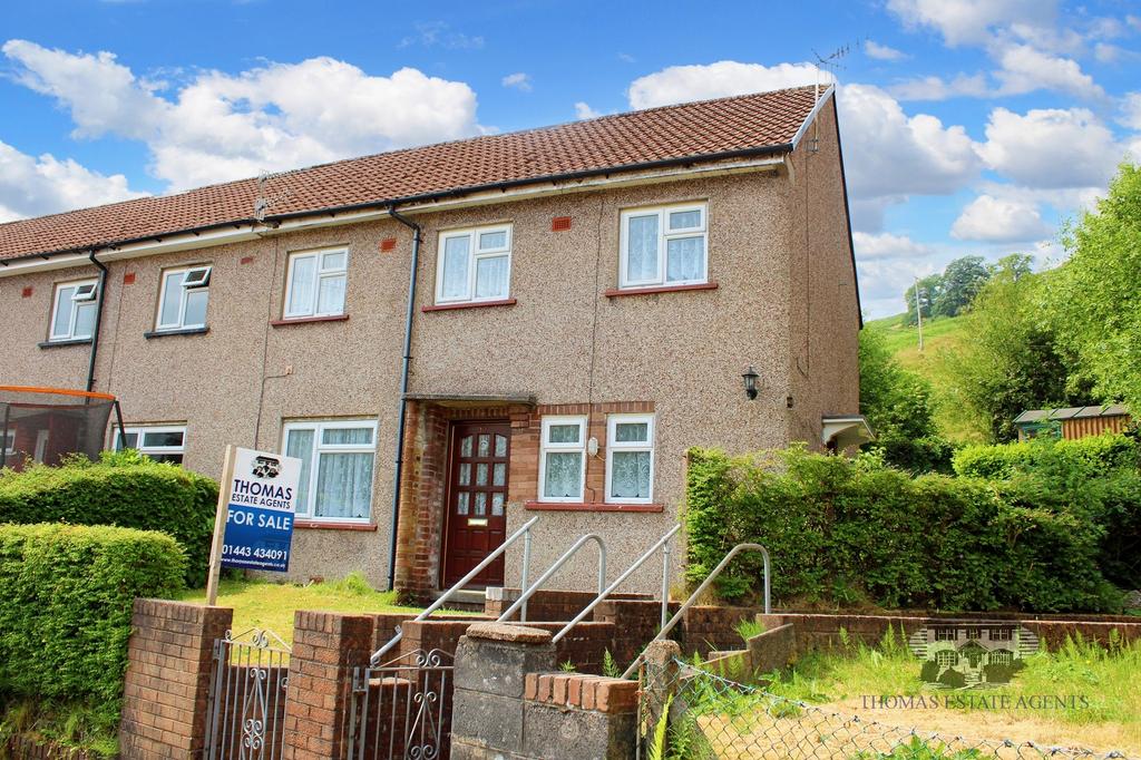 Cae Glas, Tonypandy, Rhondda Cynon Taff, CF40 1RG 3 bed end of terrace
