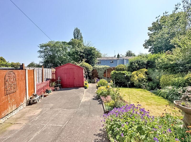 Rear garden
