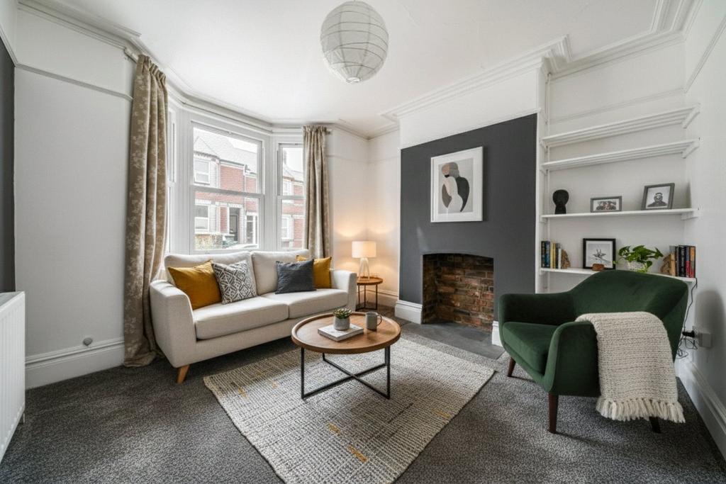Staged Living Room