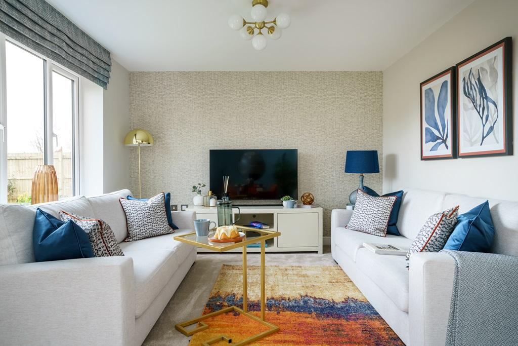 A bright and airy lounge
