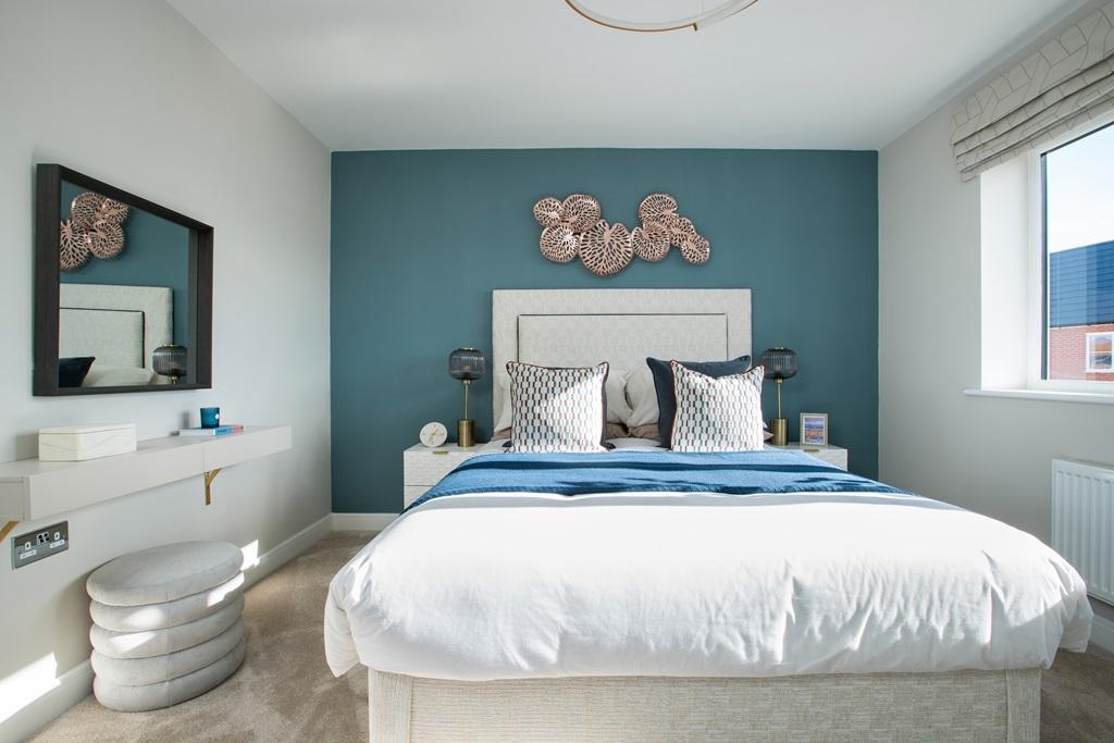 Create a dressing area in your guest bedroom