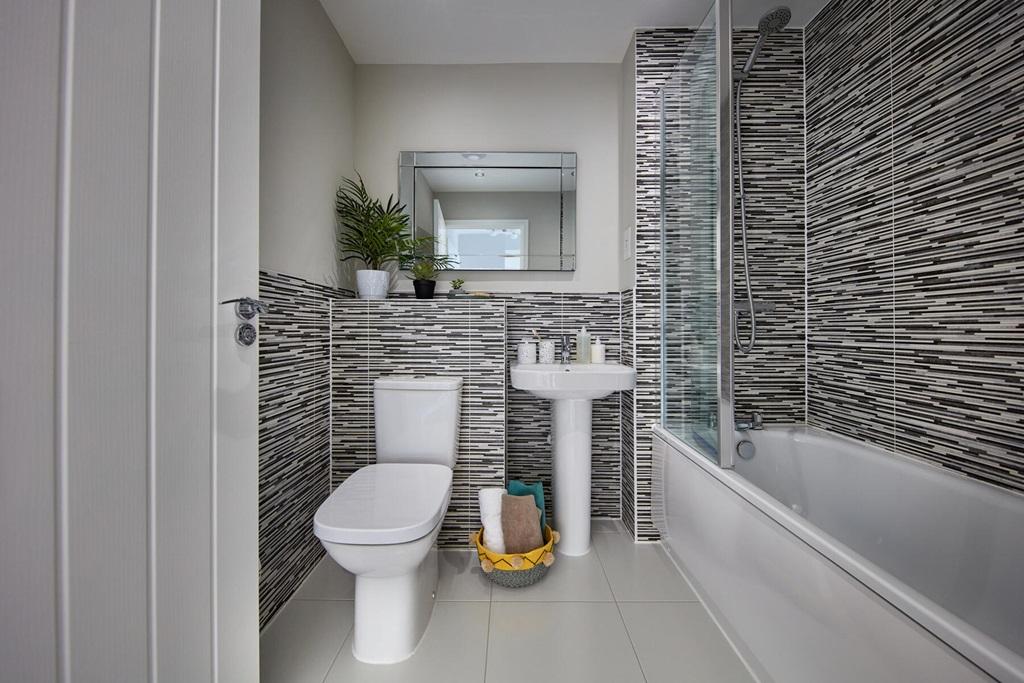 Beautiful modern bathroom