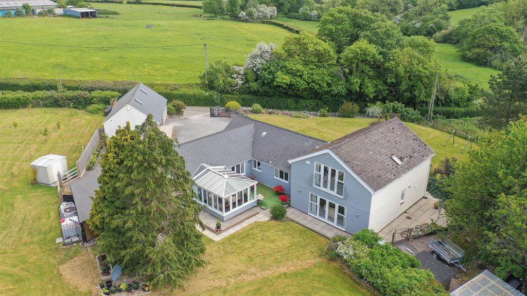 Treguff, Near Cowbridge, Vale of... 5 bed detached bungalow - £950,000