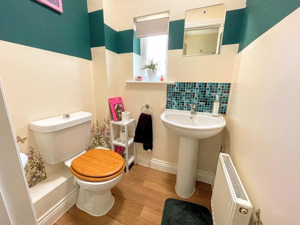Ground floor cloakroom/w.c.