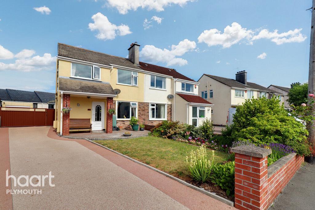 Carnock Road, Plymouth 3 bed semidetached house for sale £290,000