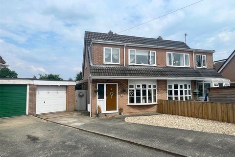 3 bedroom semi-detached house for sale, Rhallt Drive, Guilsfield, Welshpool, Powys, SY21