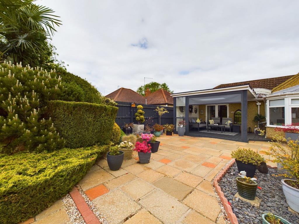 Rear garden