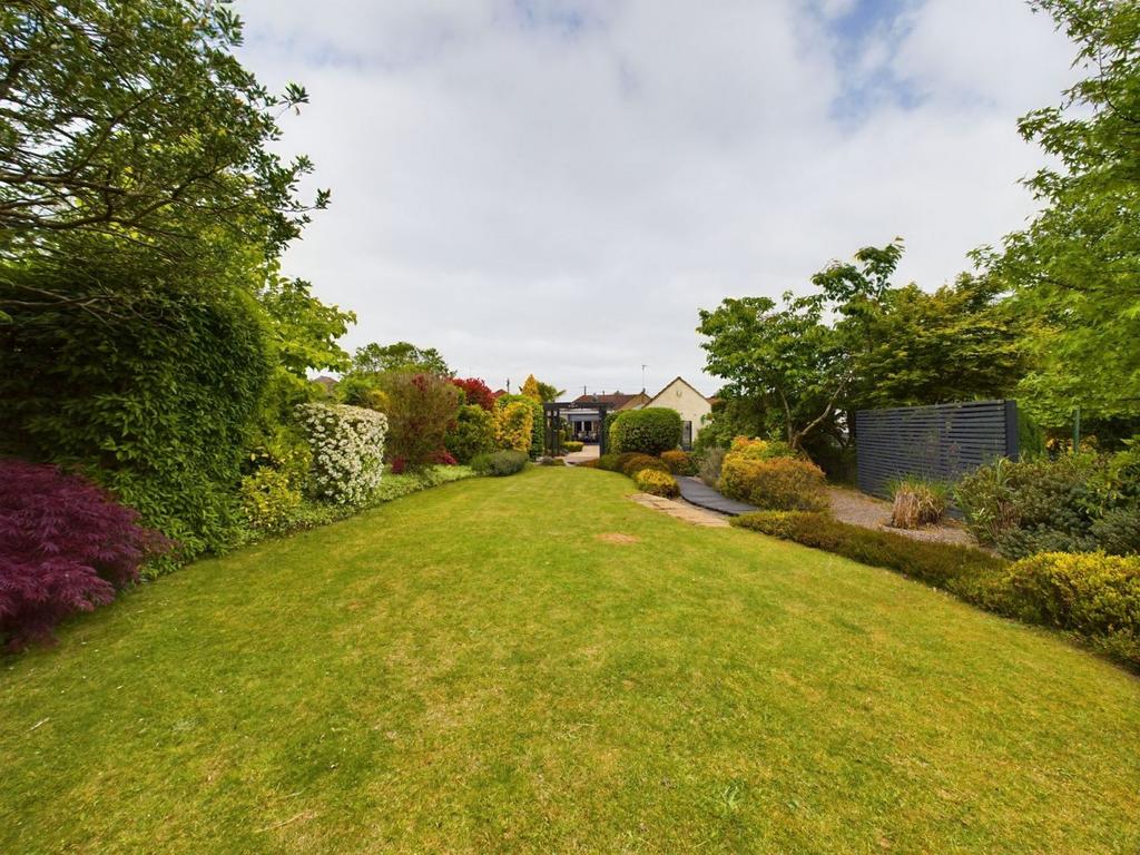 Rear garden