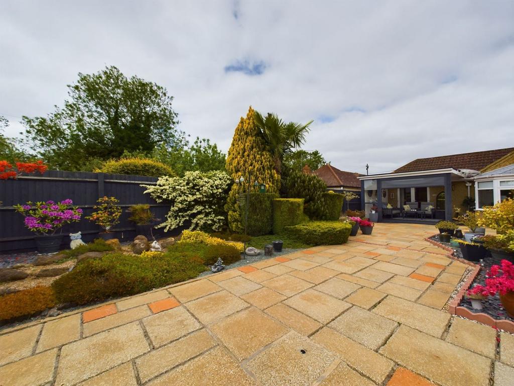 Rear garden