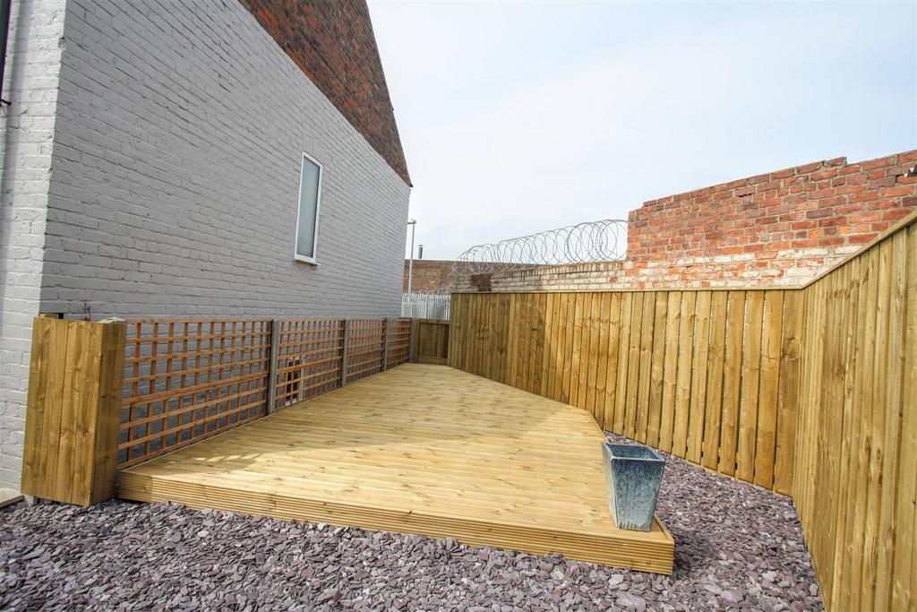 Rear garden