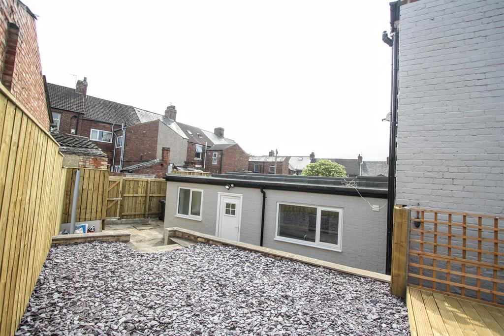 Rear garden