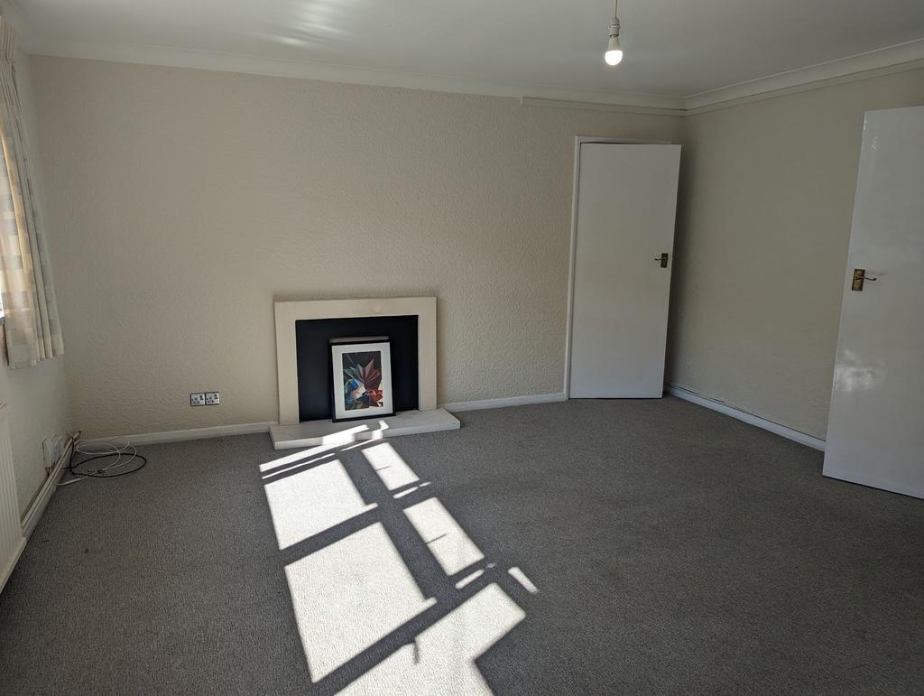 Living room, fireplace