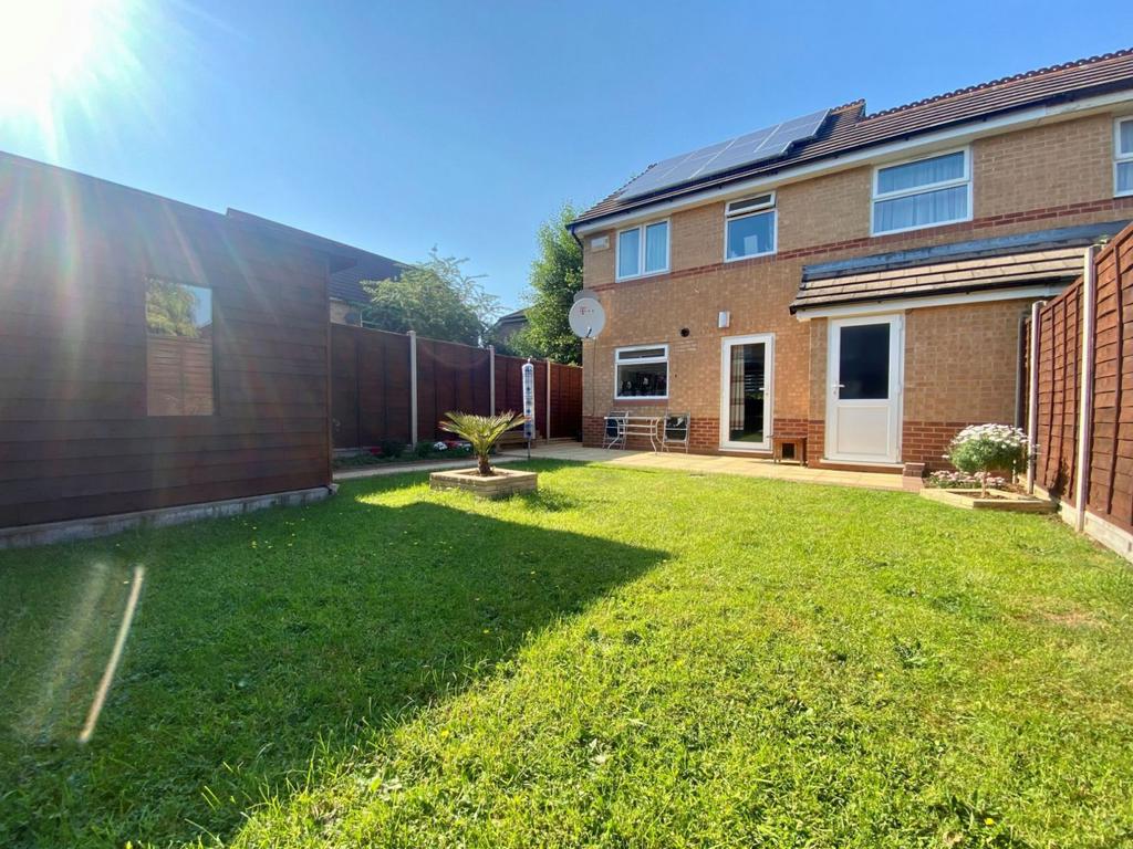Rear garden