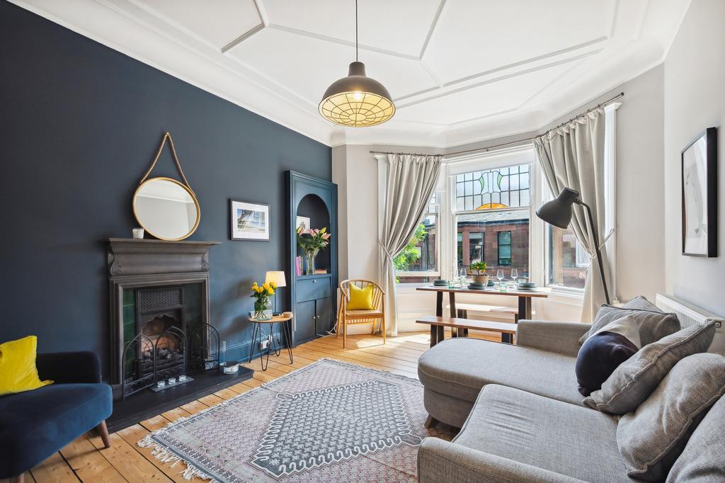 Partickhill Road, Flat 3/1, Partickhill, Glasgow, G11 5BL 2 bed flat