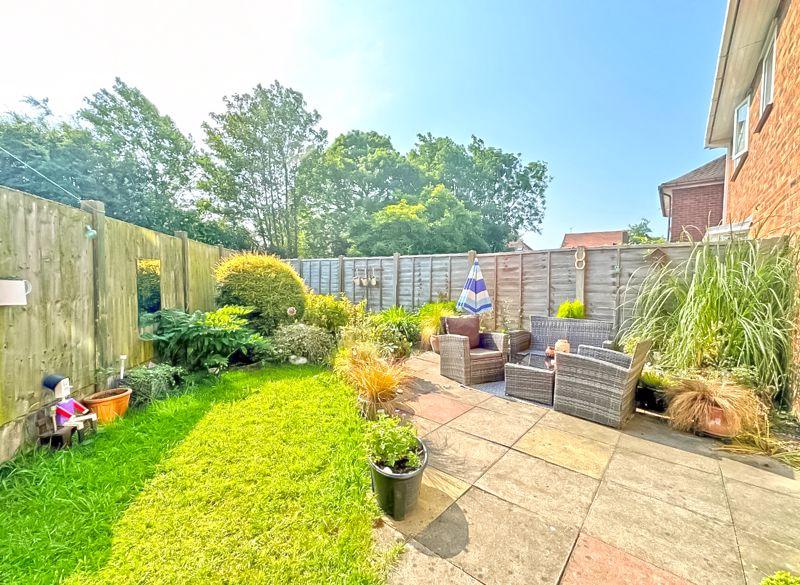 Rear garden