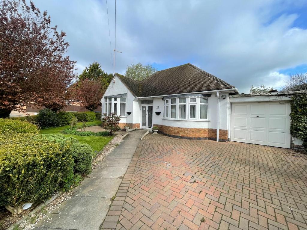 Welland Vale Road, Evington, Leicester 2 bed detached bungalow for sale