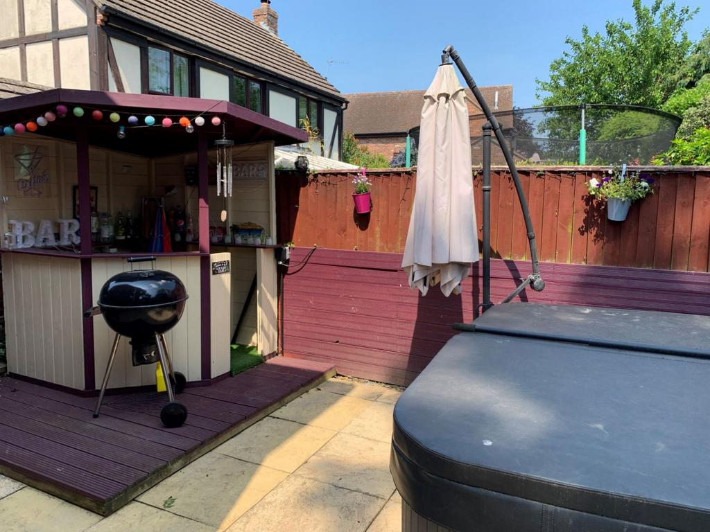 Rear garden