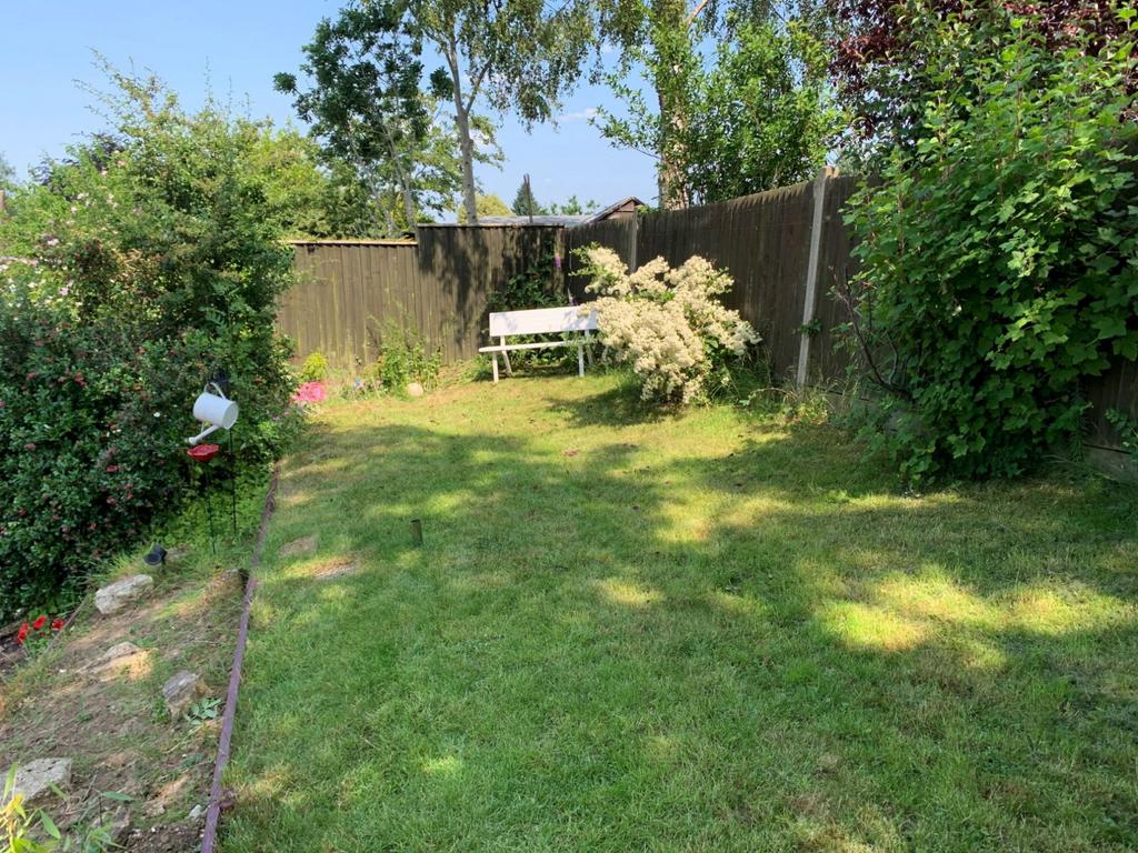 Rear garden