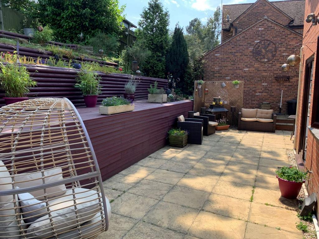 Rear garden