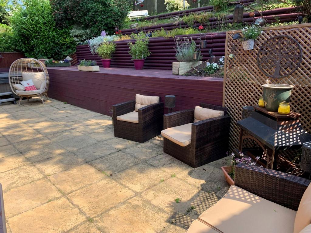 Rear garden