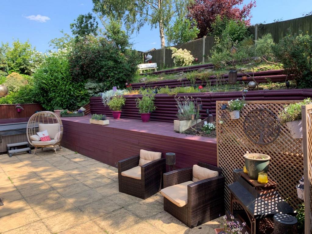 Rear garden