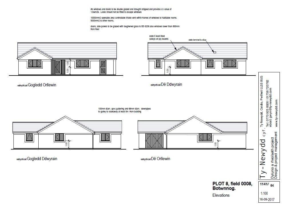 Botwnnog, Pwllheli LL53 3 bed property with land for sale £160,000