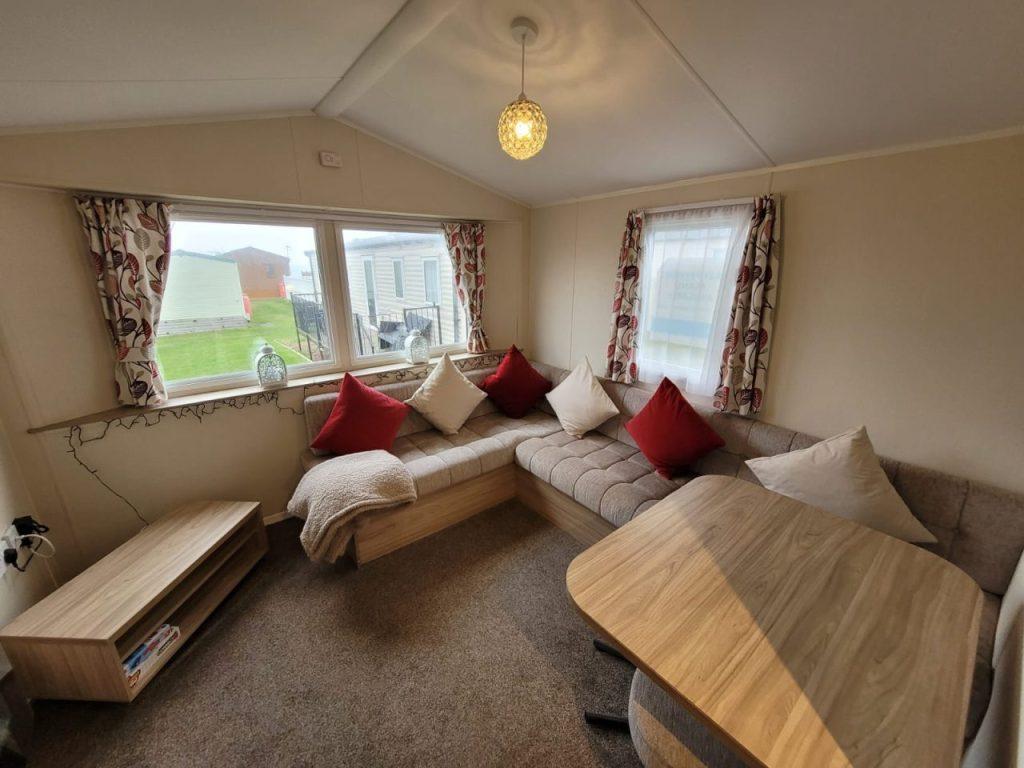 Pease Bay Leisure Park 2 bed static caravan for sale - £29,995