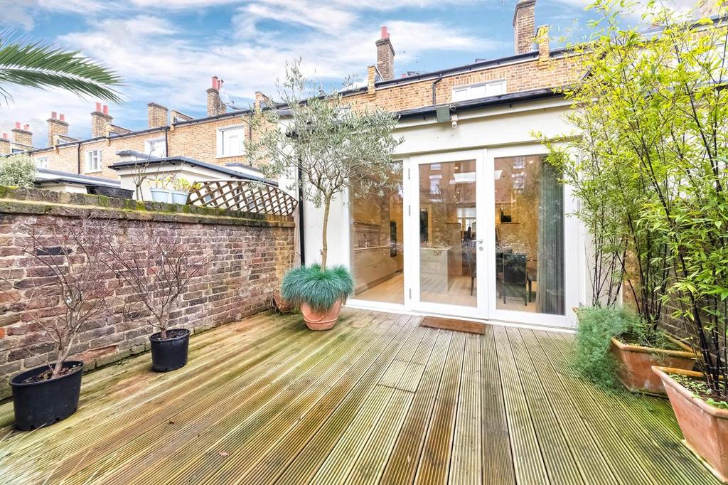 Terraced garden
