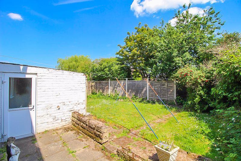 Rear garden
