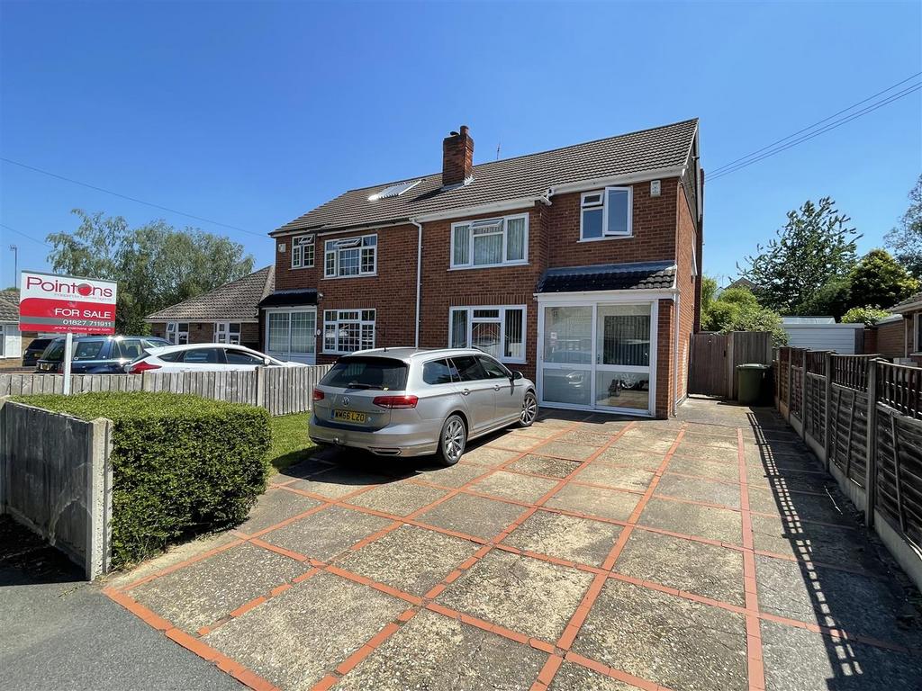 Charles Road, Mancetter, Atherstone 3 bed semidetached house for sale