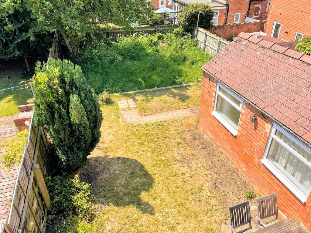 Rear garden