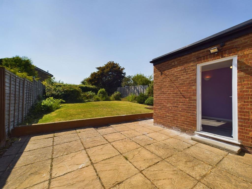 Rear garden