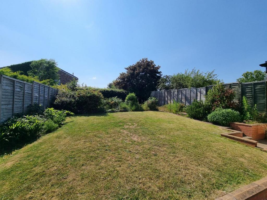 Rear garden