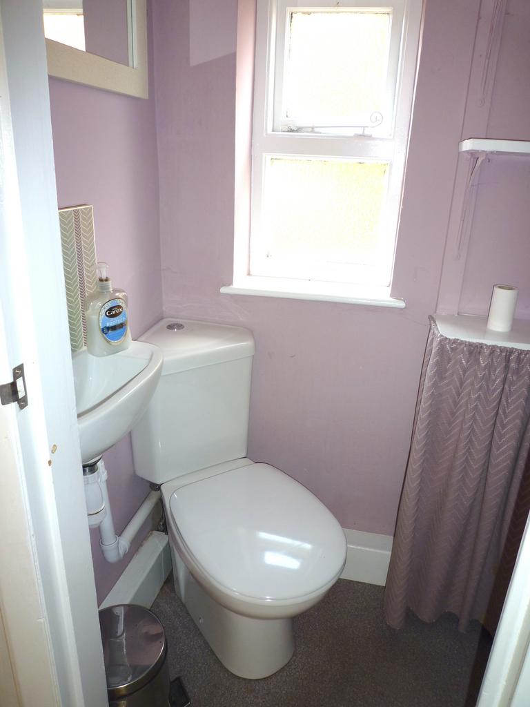 Understairs toilet
