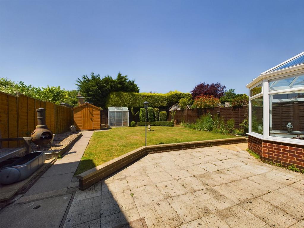 Rear garden