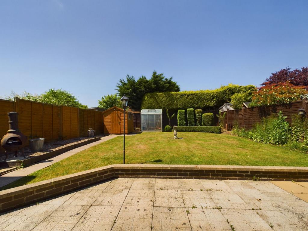 Rear garden