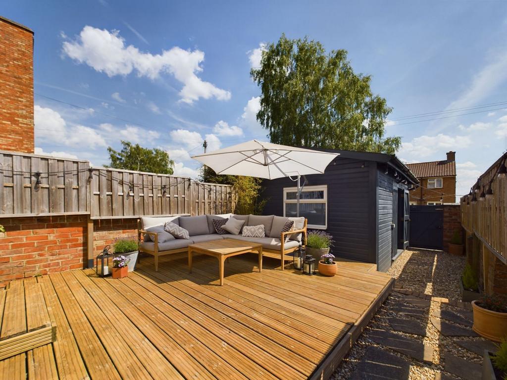 Rear garden