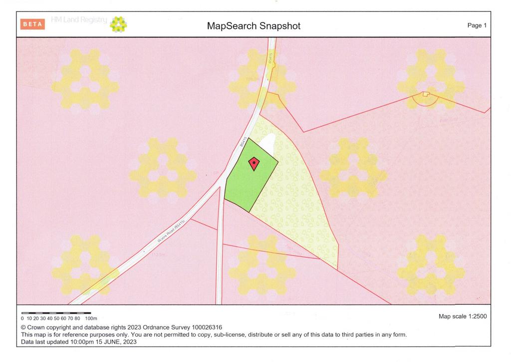 Boundary plan