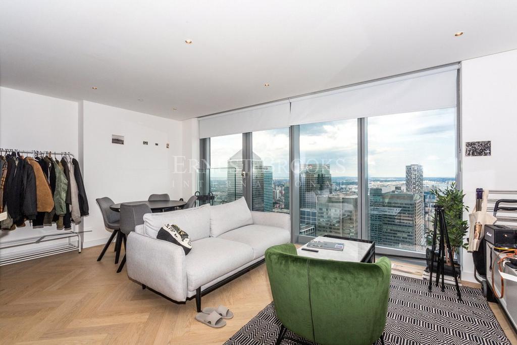 Landmark Pinnacle, Canary Wharf, E14 1 bed apartment - £2,400 pcm (£554 pw)