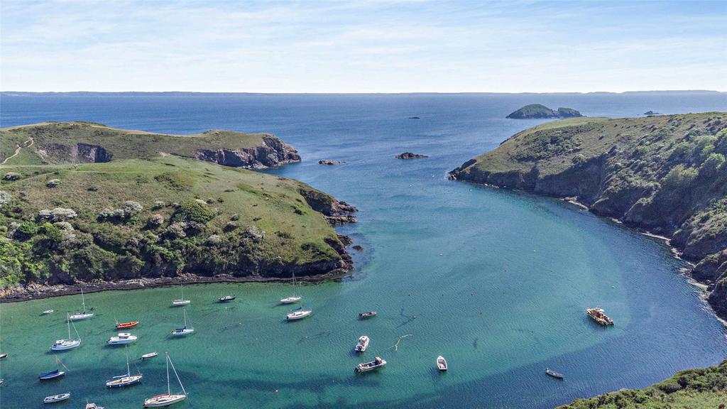 Aerial Of Harbour