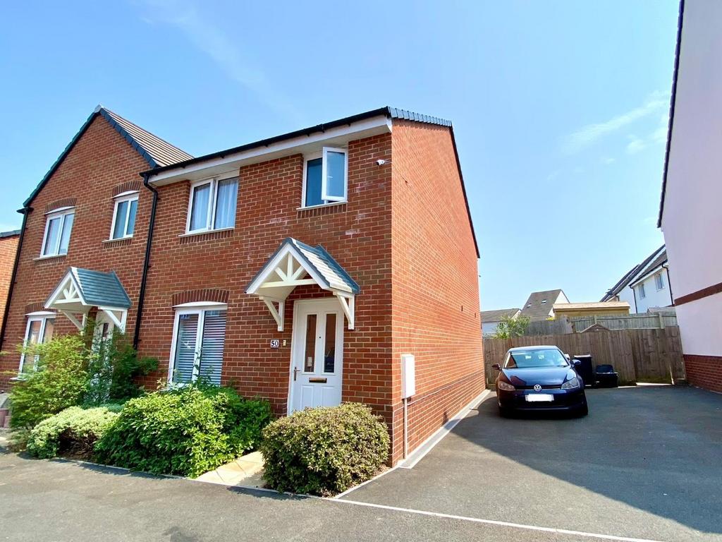Gale Way, Rackenford Meadow, Tiverton, Devon 3 bed semidetached house